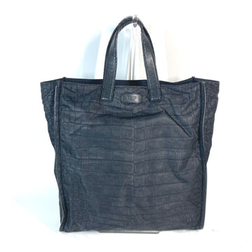 Fendi Nylon Leather Shoulder Bag Tote Bag ()