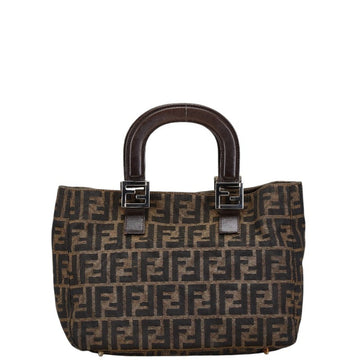 Fendi Canvas Leather Tote Bag ()