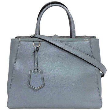 Fendi blue Leather Tote Bag ()