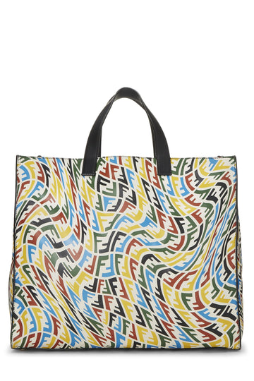 Fendi, Fendi x Sarah Coleman Vertigo Fisheye Shopper Tote, Multi