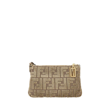 Fendi Monogram FF Clutch Women's Bag