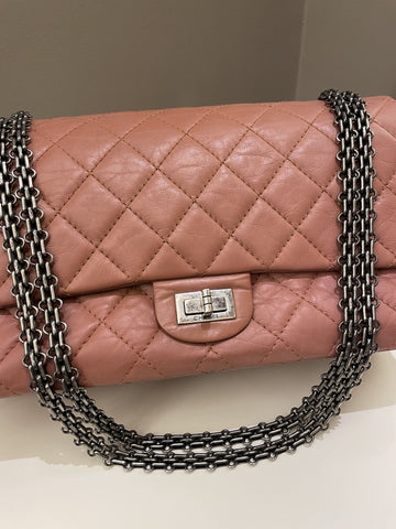 Chanel 2.55 226 Quilted Reissue Double Flap Brick Aged Calfskin