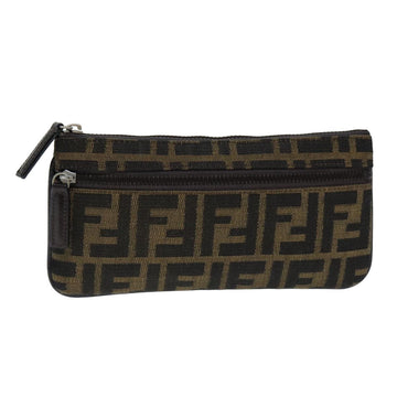 Fendi Zucca Canvas Clutch Bag ()
