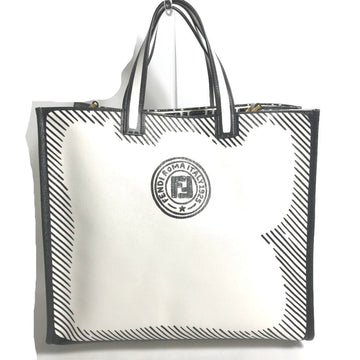 Fendi Coated Canvas Handbag Tote Bag ()