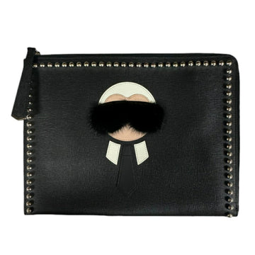 Fendi Leather Clutch Bag ()