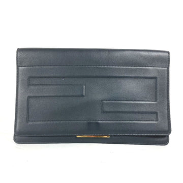 Fendi Leather Clutch Bag Pouch ()