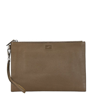 Fendi Leather Clutch Bag ()