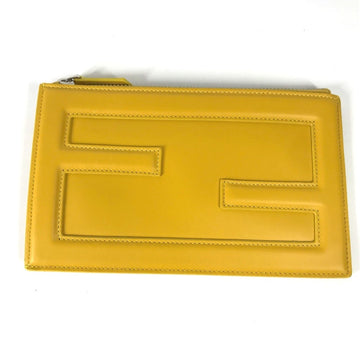 Fendi Leather Clutch Bag Pouch ()