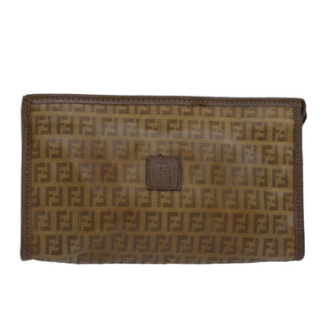 Fendi Zucca Canvas Clutch Bag ()