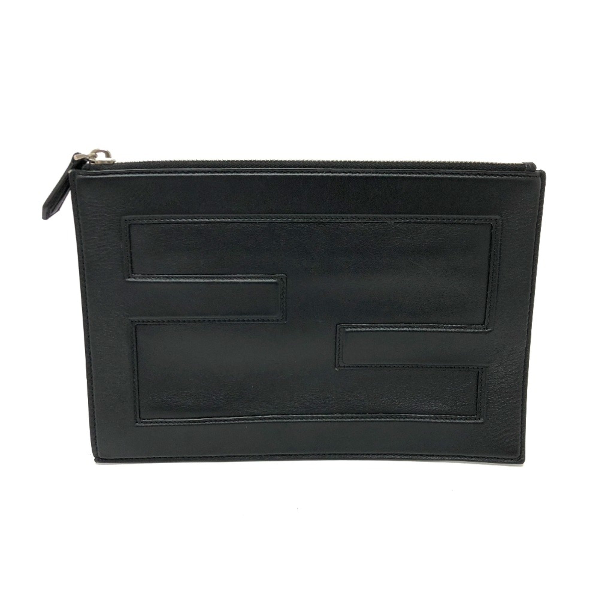 Fendi  Leather Clutch Bag ()