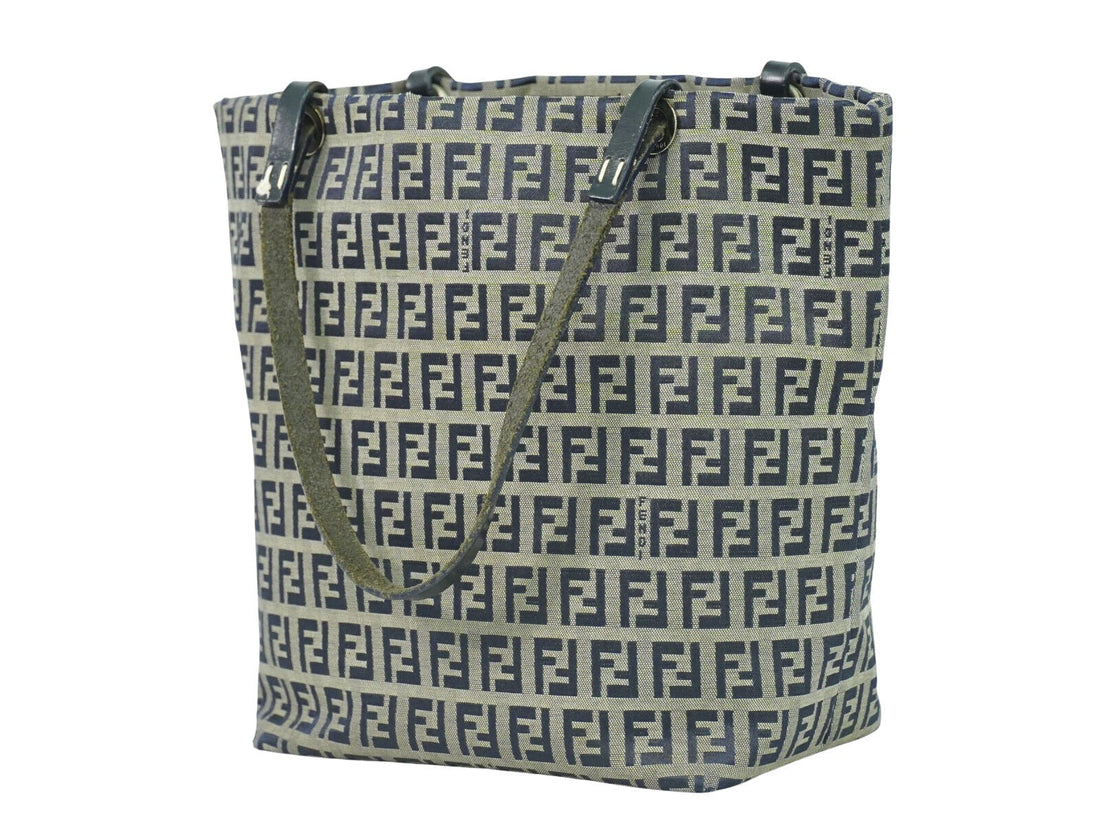 Fendi Zucchino  Canvas Tote Bag ()
