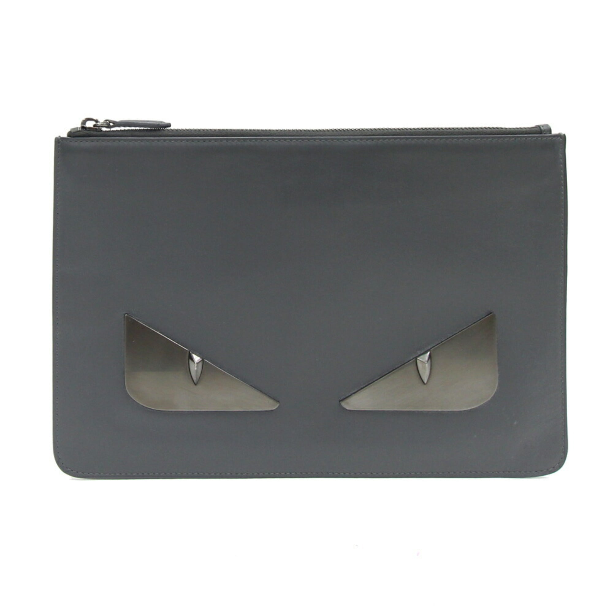 Fendi  Leather Clutch Bag Pouch ()