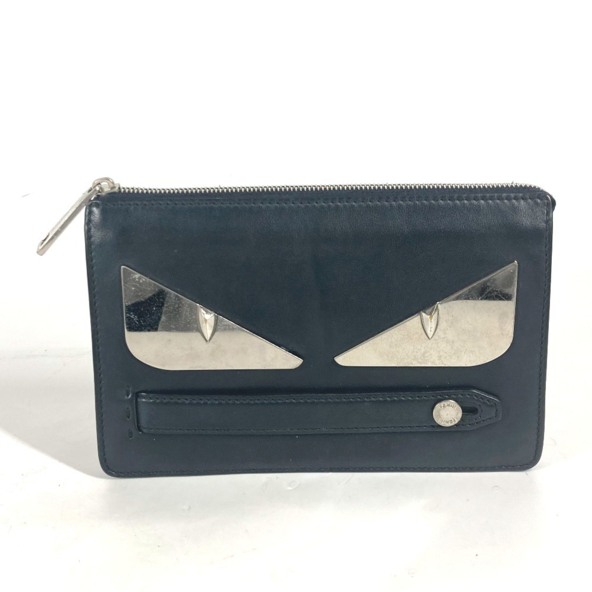 Fendi   Leather Clutch Bag Pouch ()