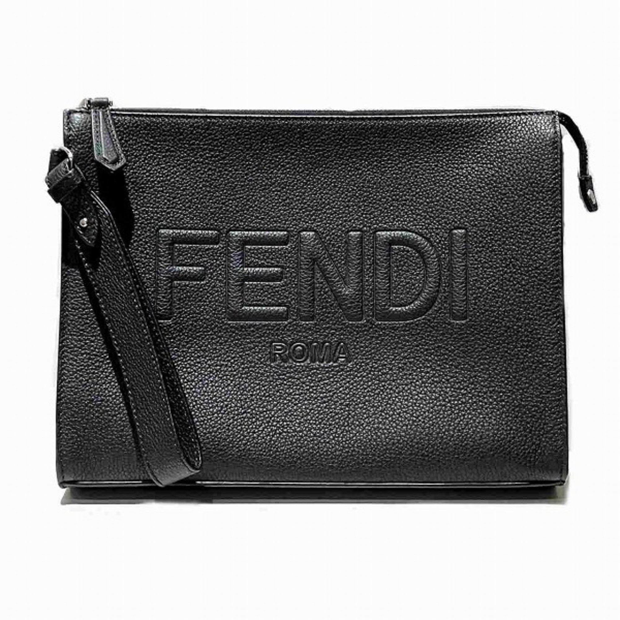 Fendi  Leather Clutch Bag ()