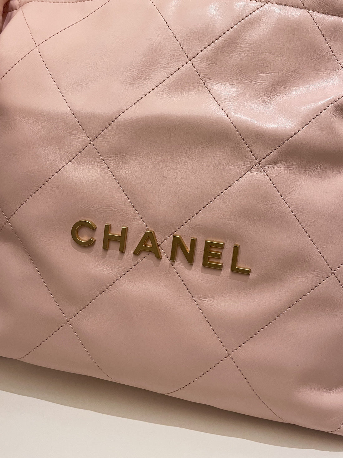 Chanel 22 Nude Blush Pink
