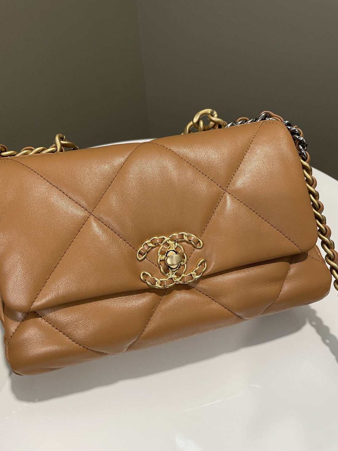 Chanel 19 Flap Bag Caramel