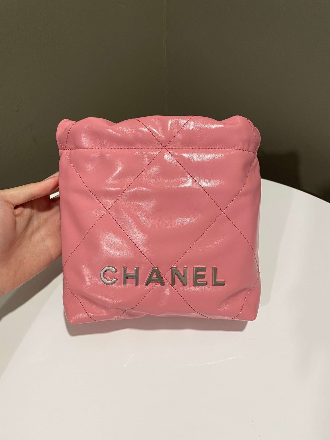 Chanel 22 Mini Pink Calfskin
