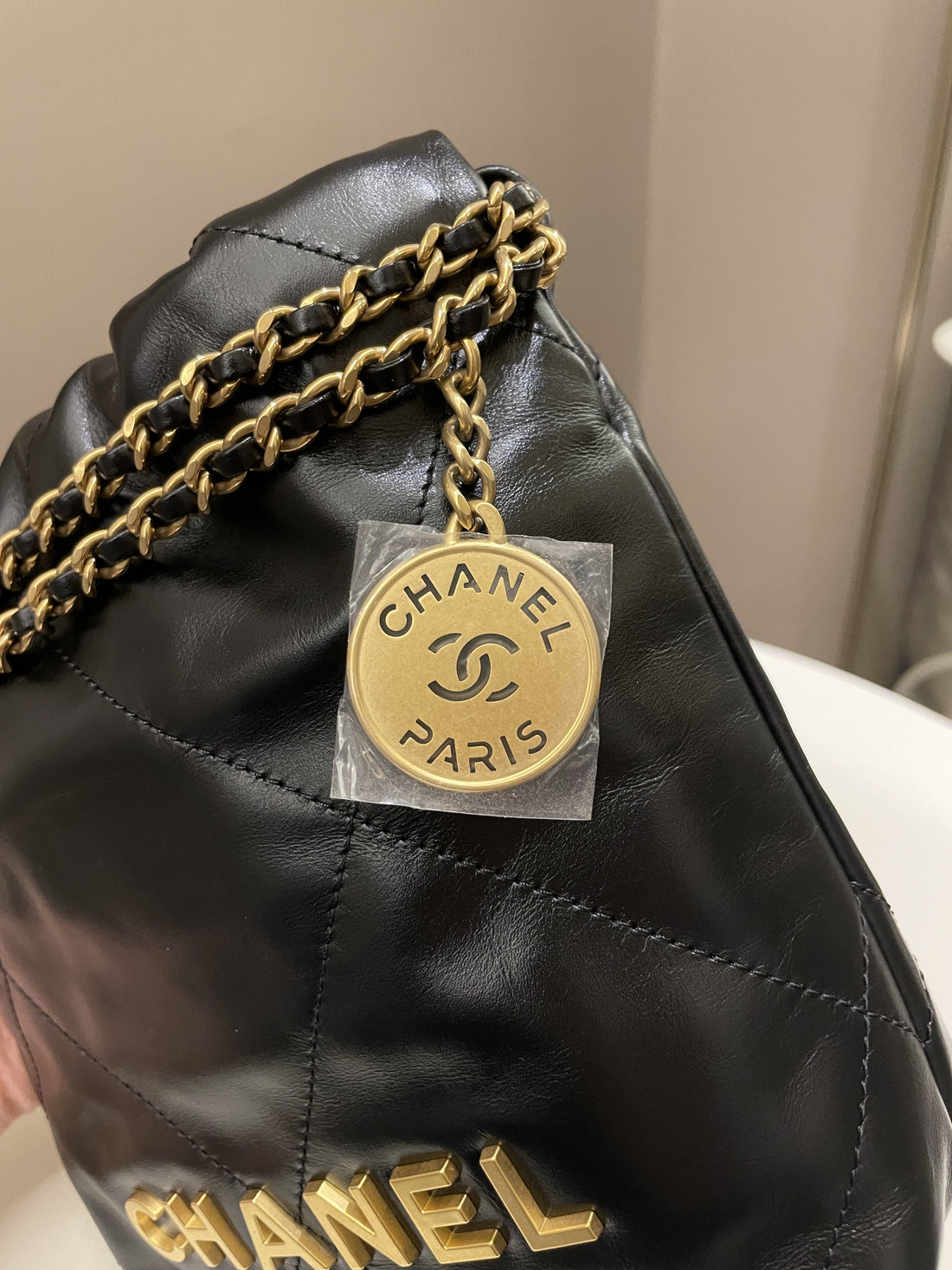 Chanel 22 Mini Black Calfskin
