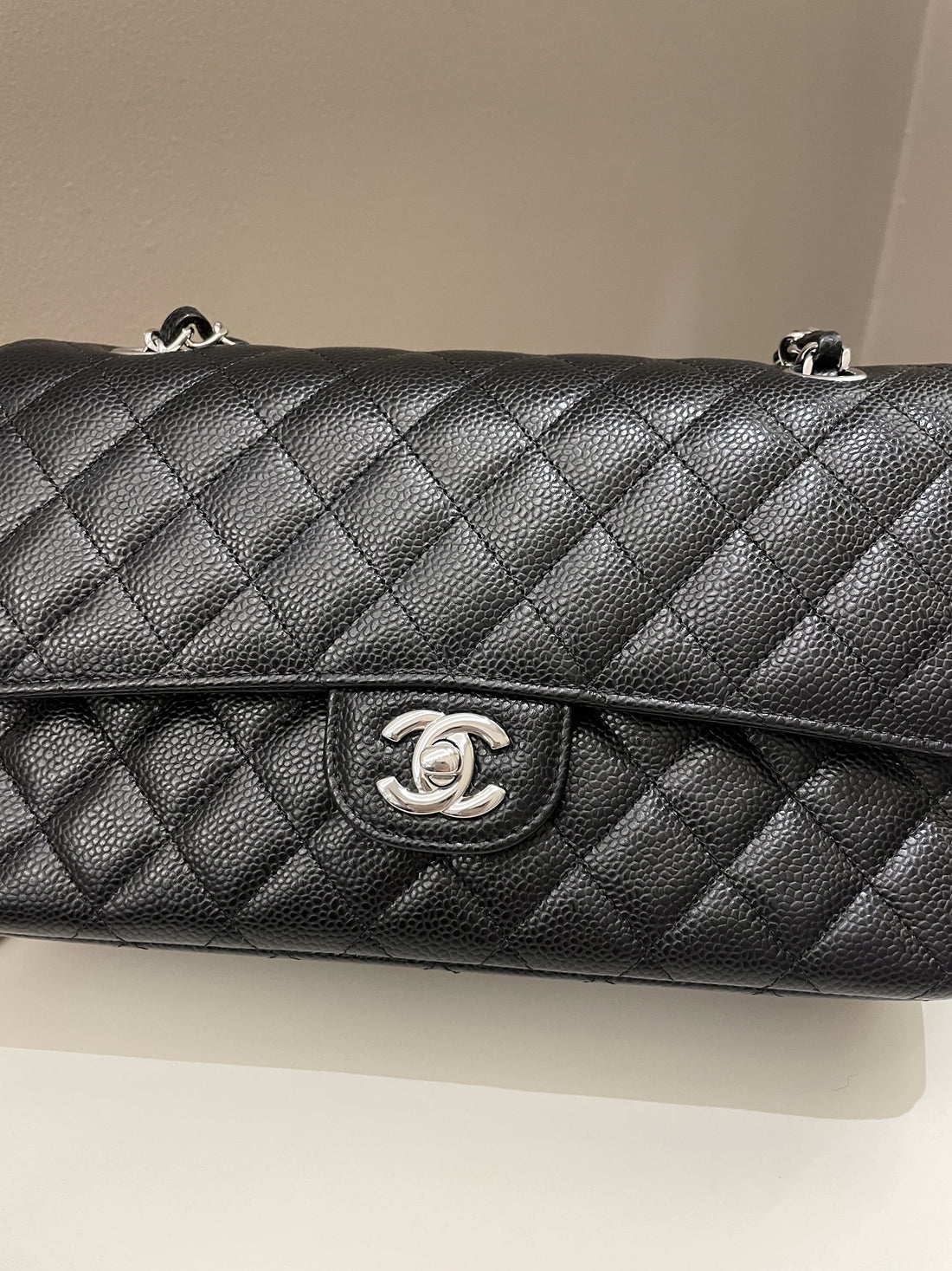 Chanel Classic Medium Double Flap Black Caviar