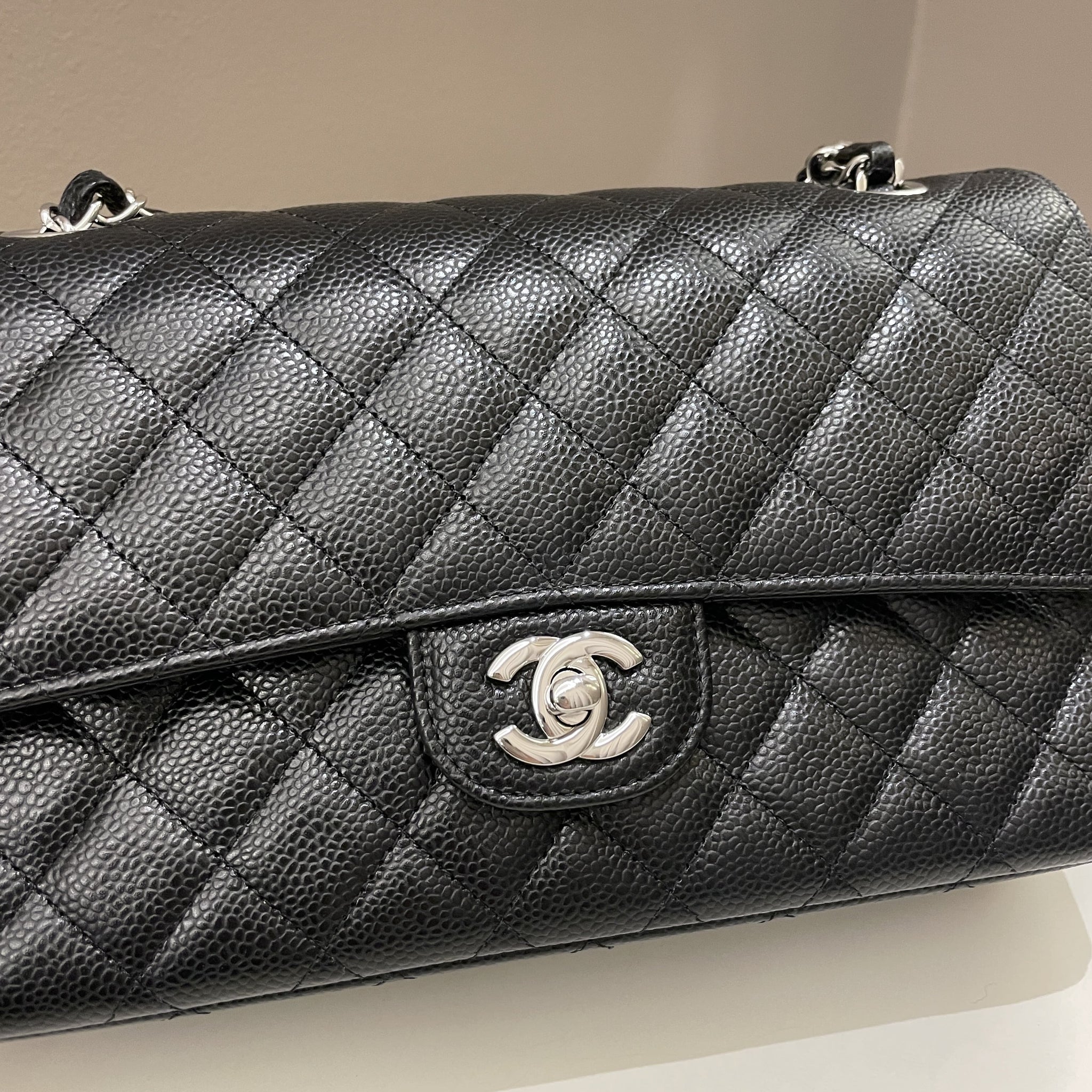 Chanel Classic Medium Double Flap Black Caviar