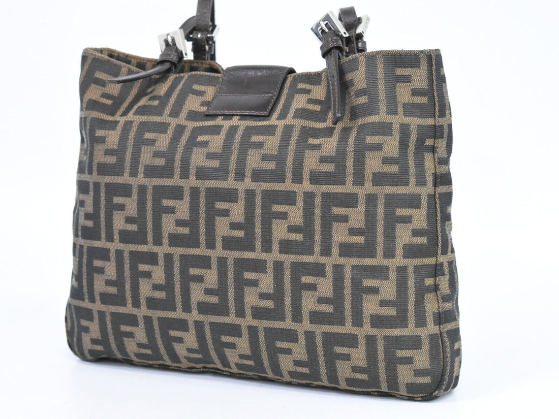 Fendi Zucca  Canvas Tote Bag ()